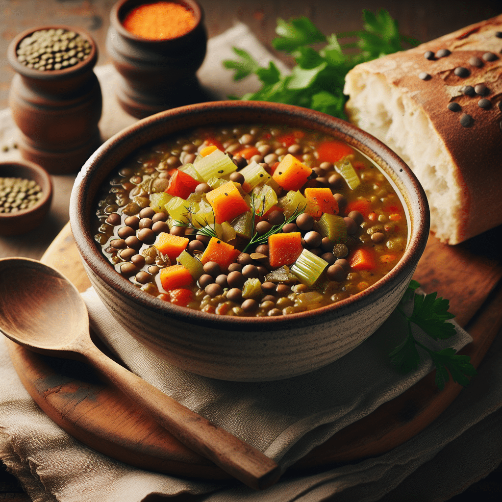 High Protein Lentil Soup: A Warming, Nutritious Meal