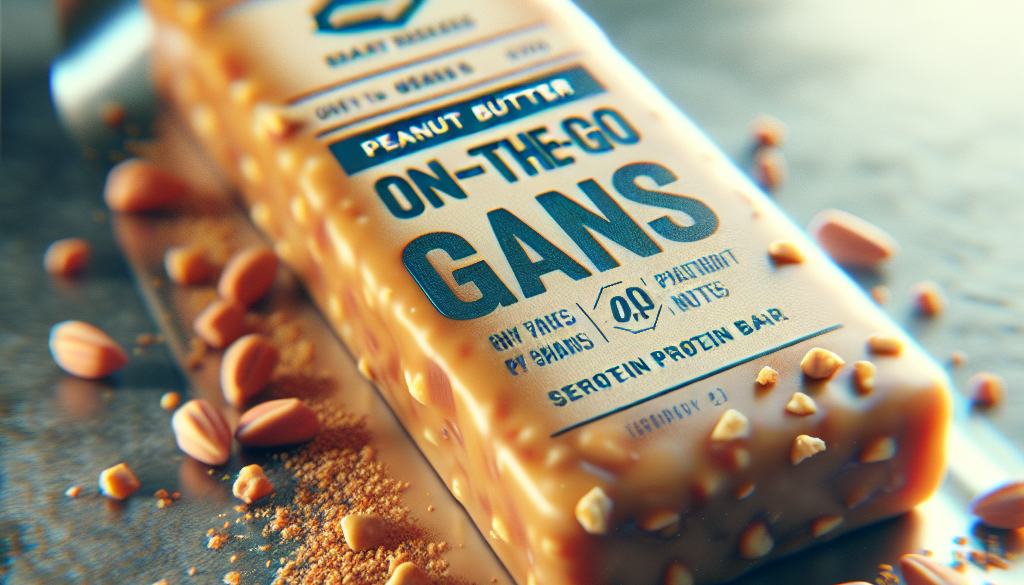 One Peanut Butter Protein Bar: On-the-Go Gains