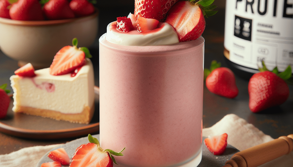 Strawberry Cheesecake Protein Shake: Indulgent Yet Healthy