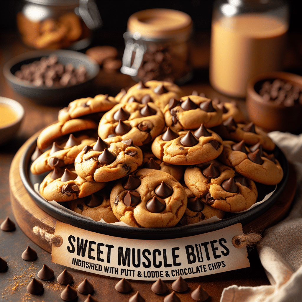 Protein Peanut Butter Chocolate Chip Cookies: Sweet Muscle Bites -ETprotein