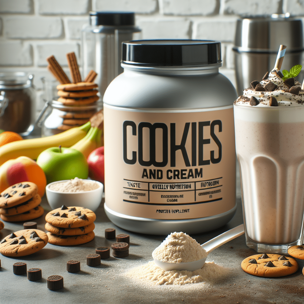 Cookies and Cream Protein: Delicious Nutrition