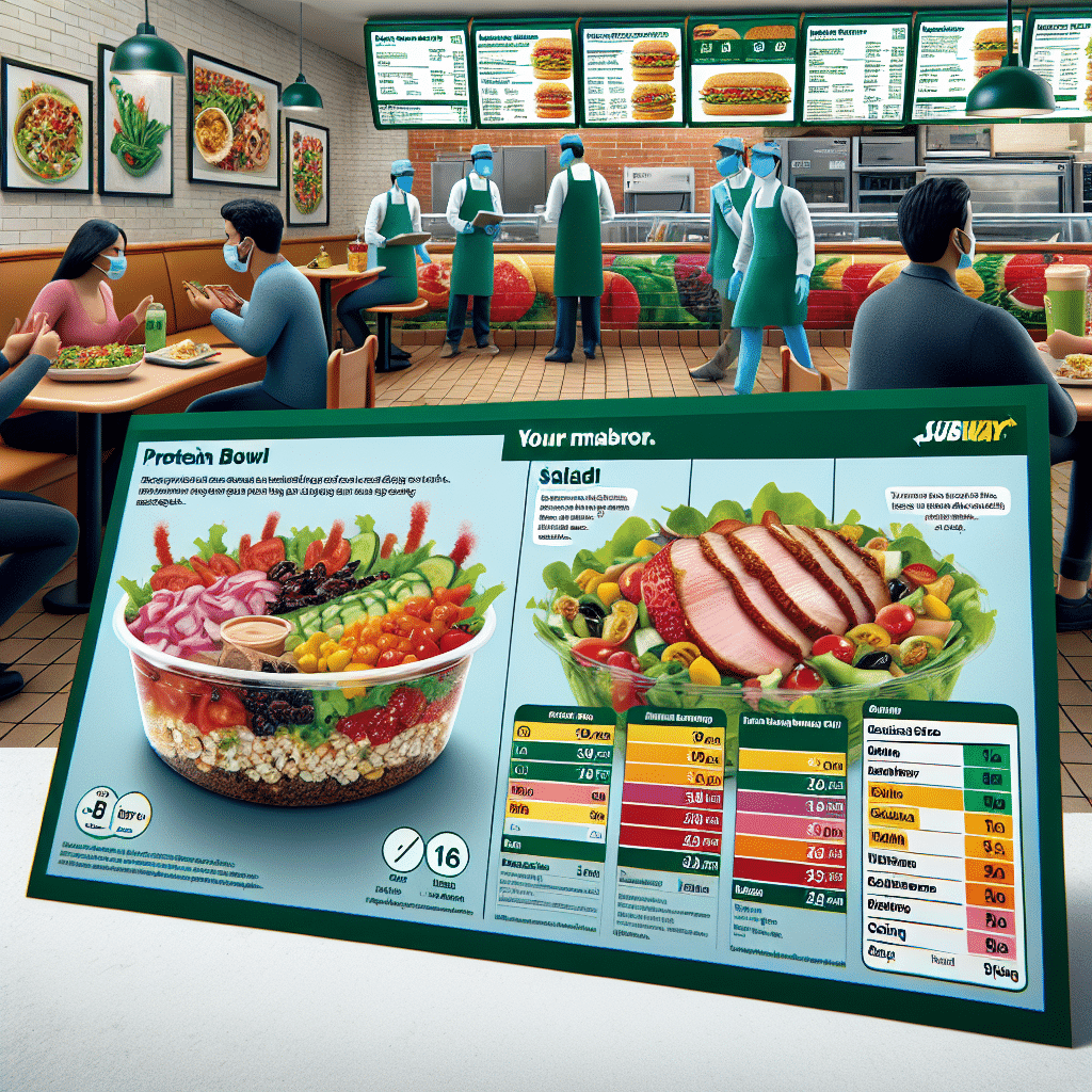 Subway Protein Bowl против салата: противостояние питания - ETprotein