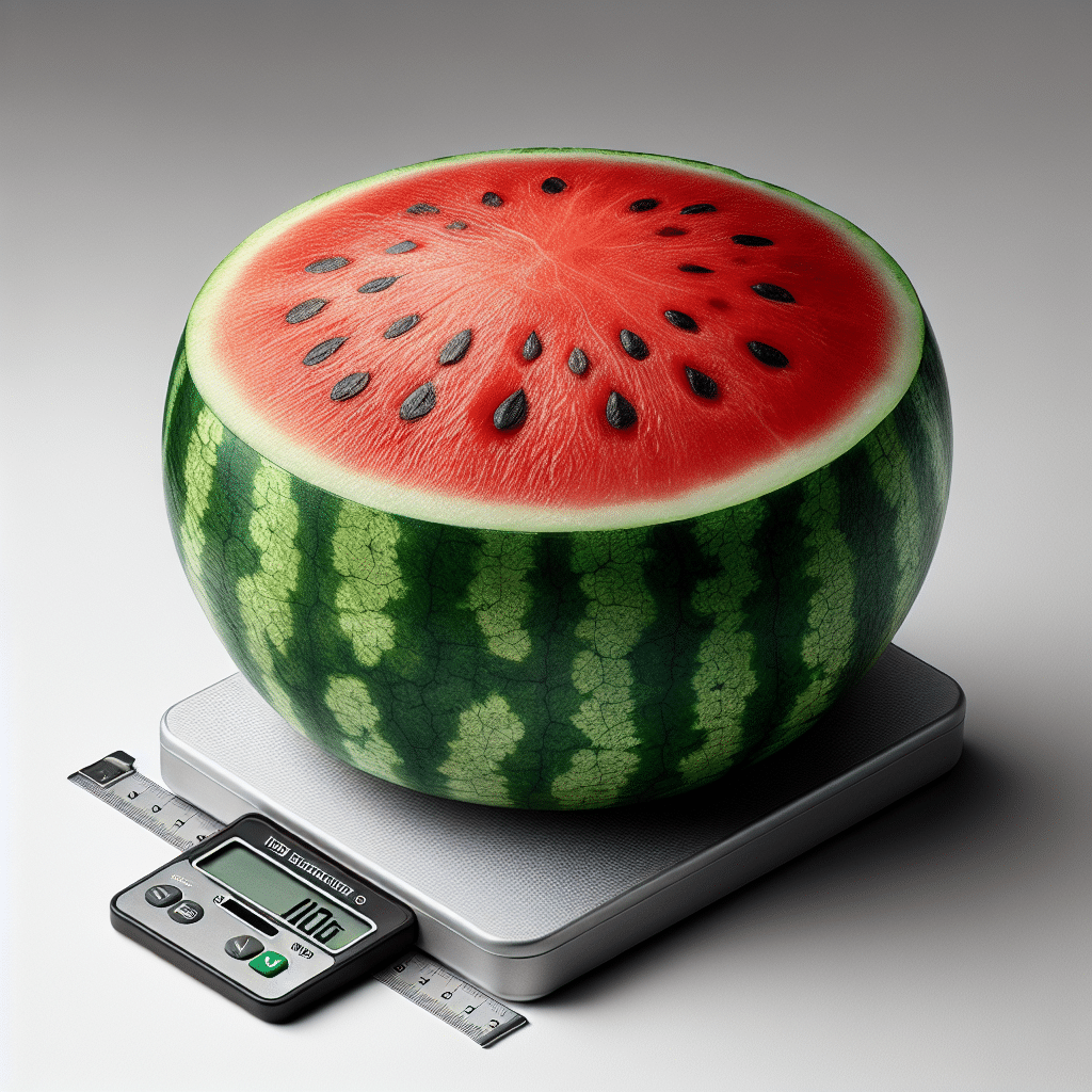100 Grams of Watermelon Look Like: Visual Guide