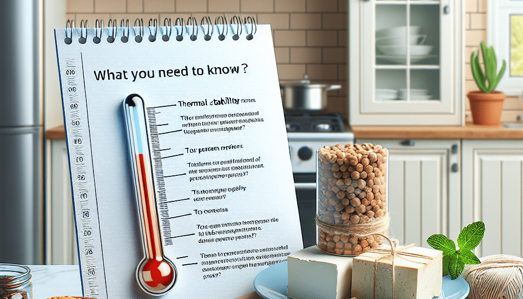 Thermal Stability of Vegan Proteins: What You Need