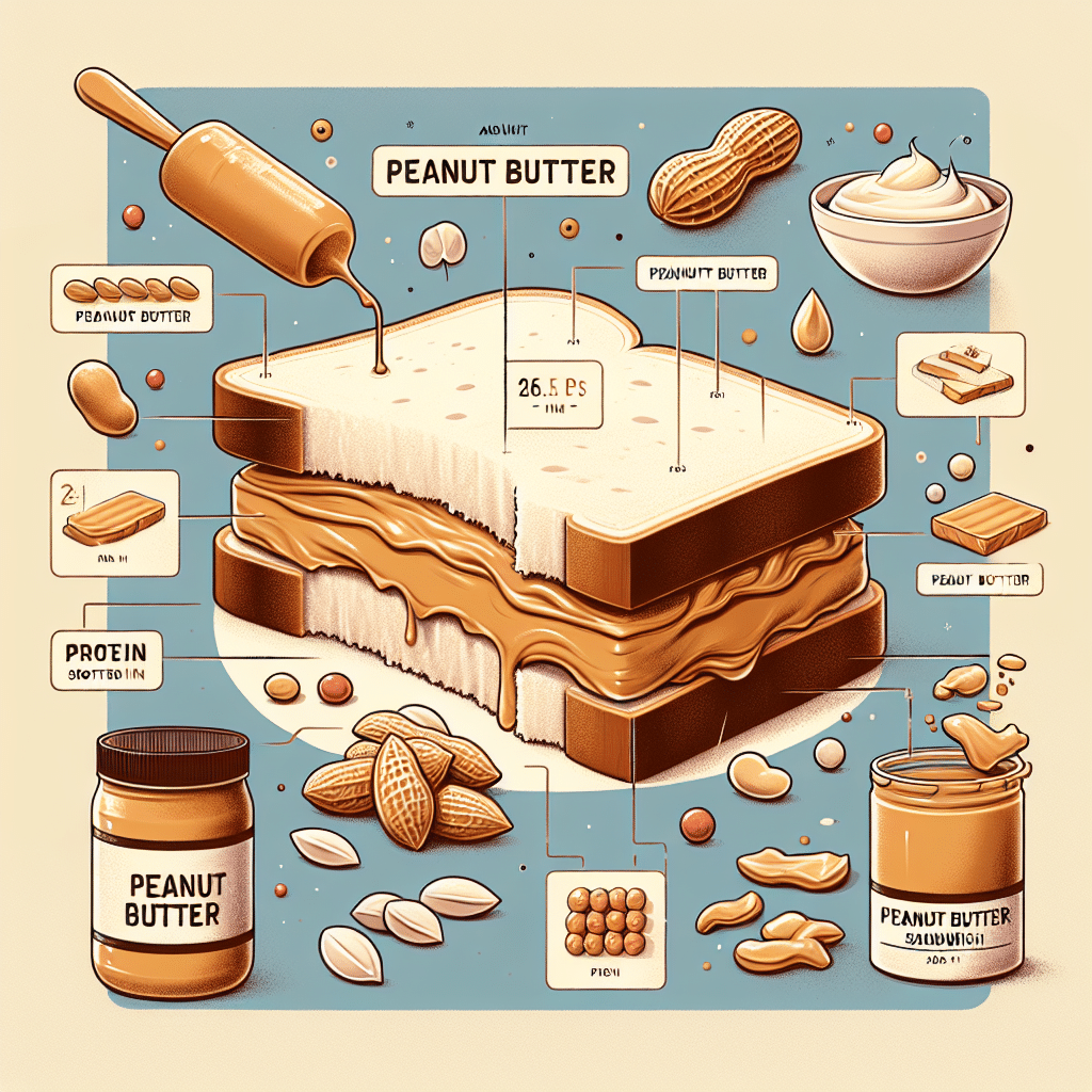 How Much Protein Does a Peanut Butter Sandwich Have: Spreading the Protein