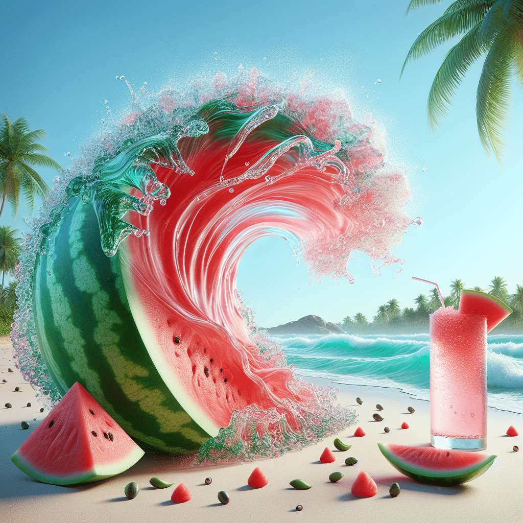 Watermelon Wave Drink: Ride the Hydration Wave