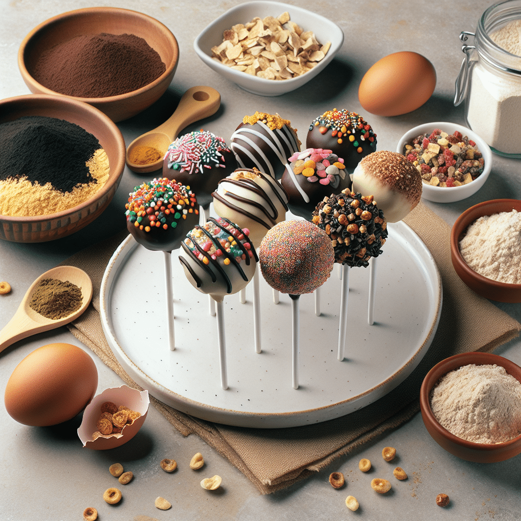 Protein Cake Pops: Creative and Healthy Dessert Recipes