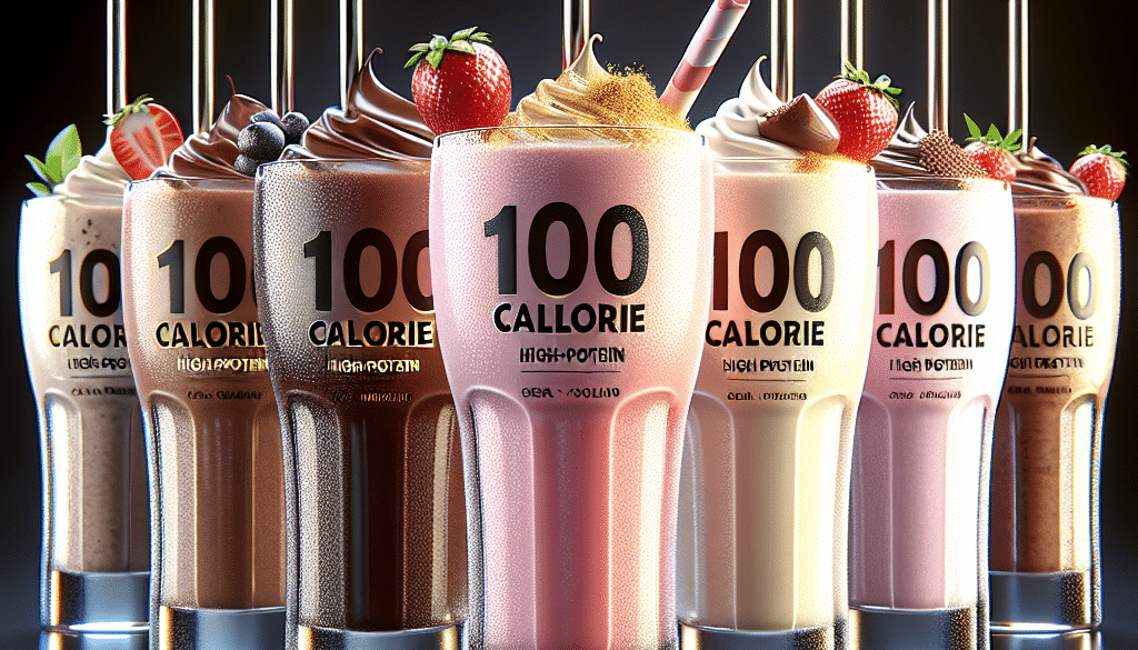 100 Calorie Protein Shakes: Low-Calorie, High-Protein Drinks