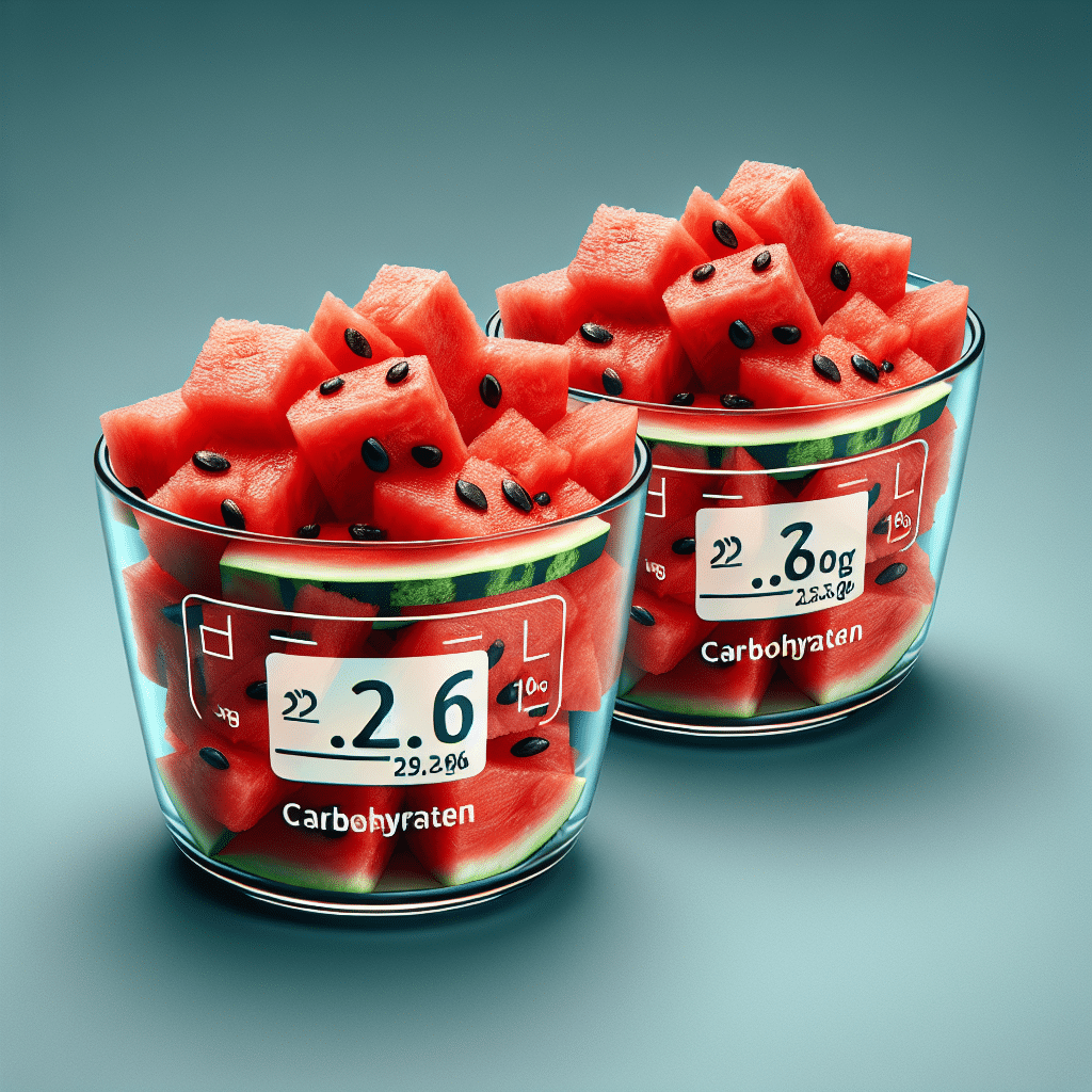 How Many Carbs in 2 Cups of Watermelon?