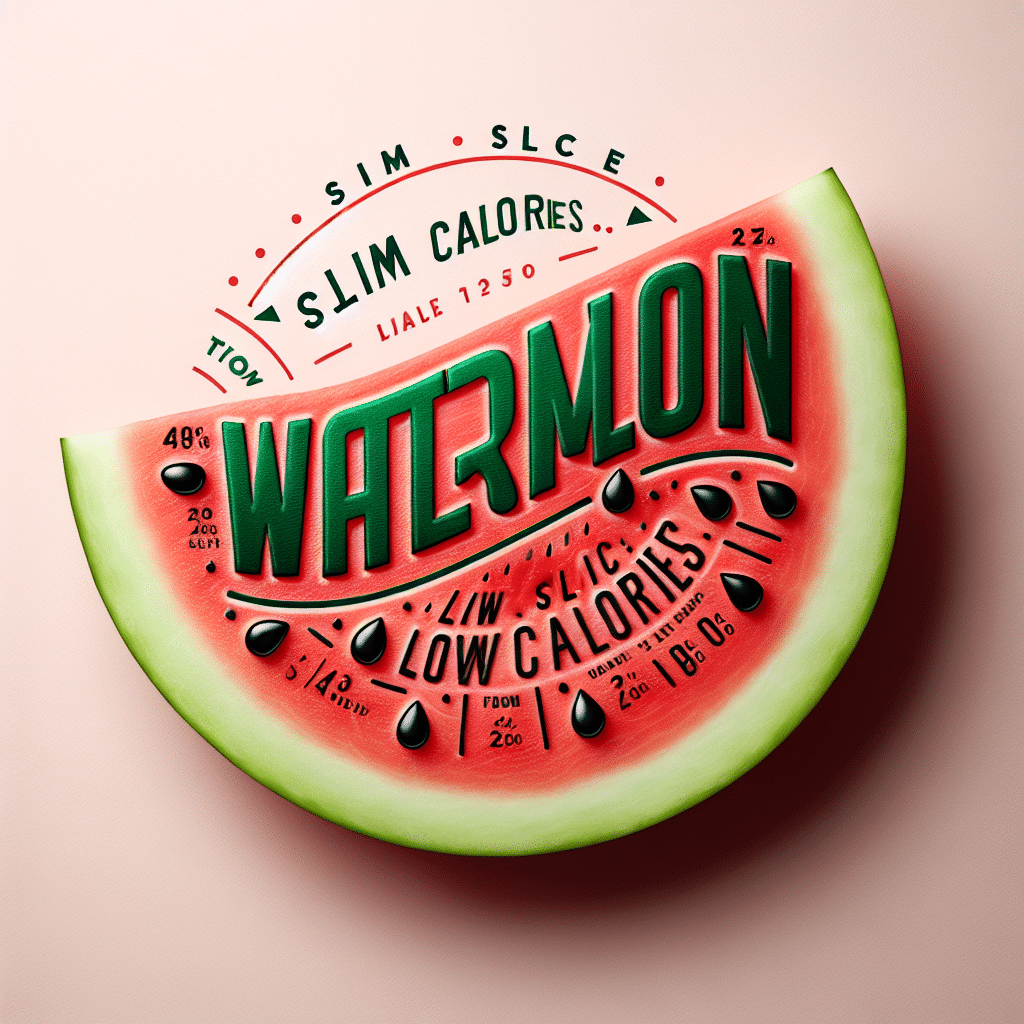 Watermelon Wedge Calories: Slim Slice, Slimmer Calories