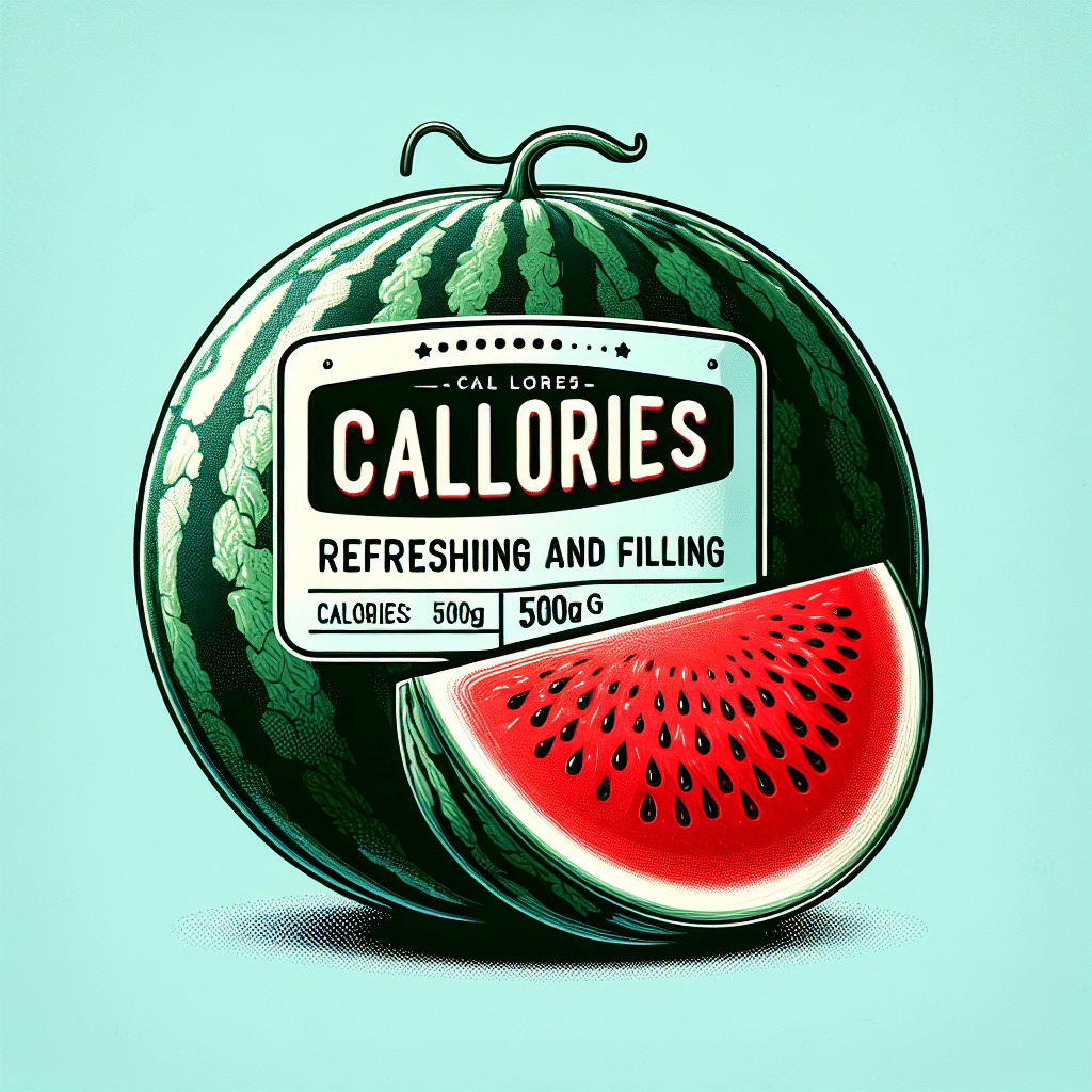 Watermelon 500g Calories: Refreshing and Filling
