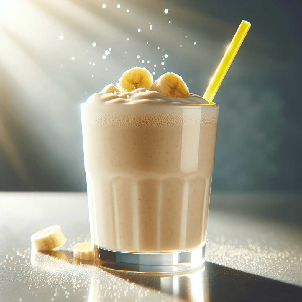 Banana Cream Protein Shake: Creamy Goodness -ETprotein