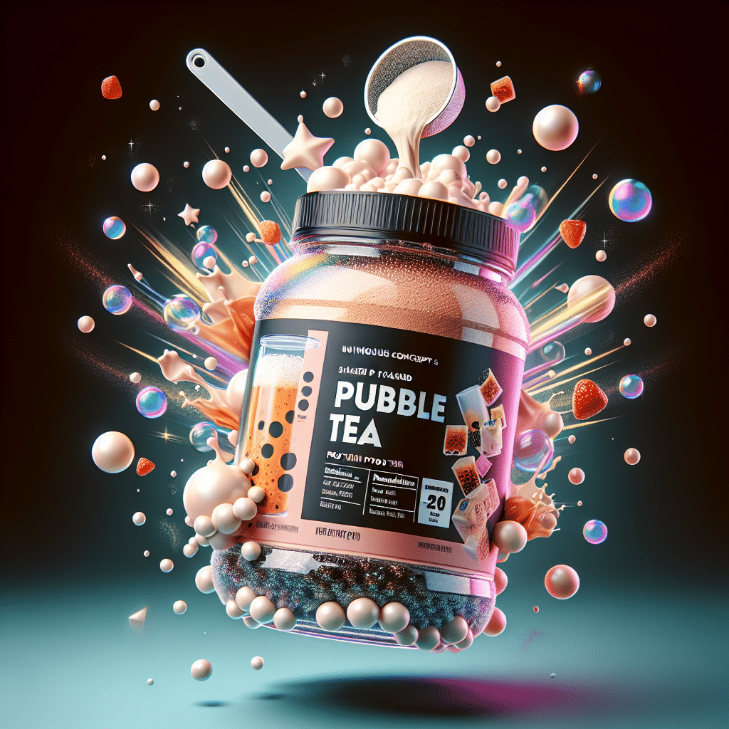 Bubble Tea Protein Powder: A Trendy Nutritional Twist