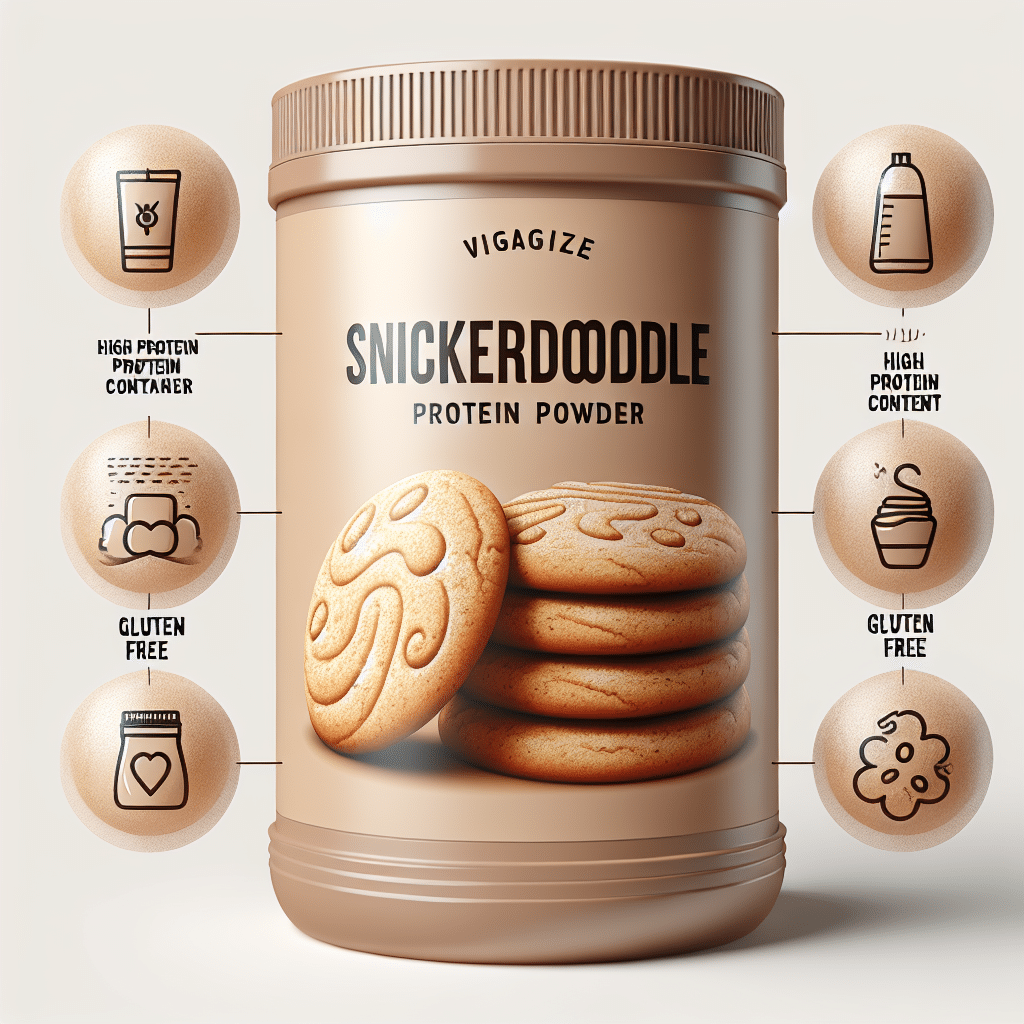 Snickerdoodle Protein Powder: Indulge in Healthy Treats