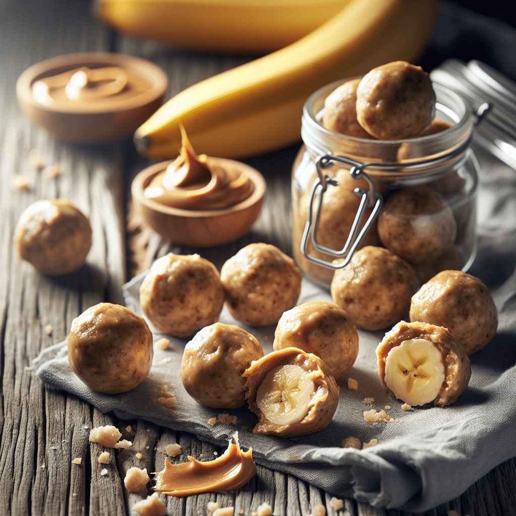 Peanut Butter Banana Protein Balls: Bite-Sized Energy