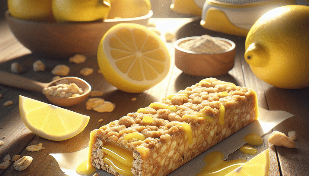 Lemon Protein Bar: Zesty, Refreshing, Nutritious