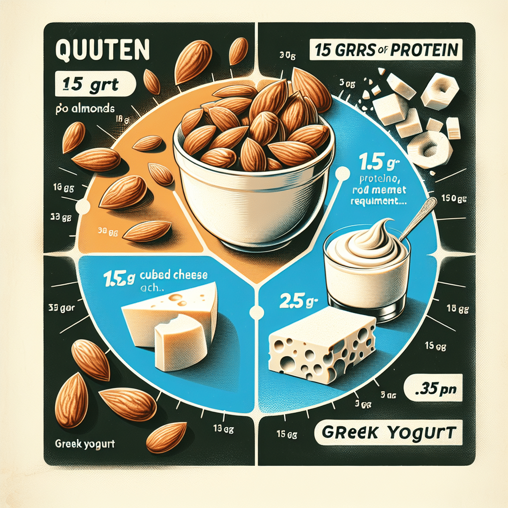 15 г белка: быстрые перекусы для достижения ежедневных целей - ETprotein