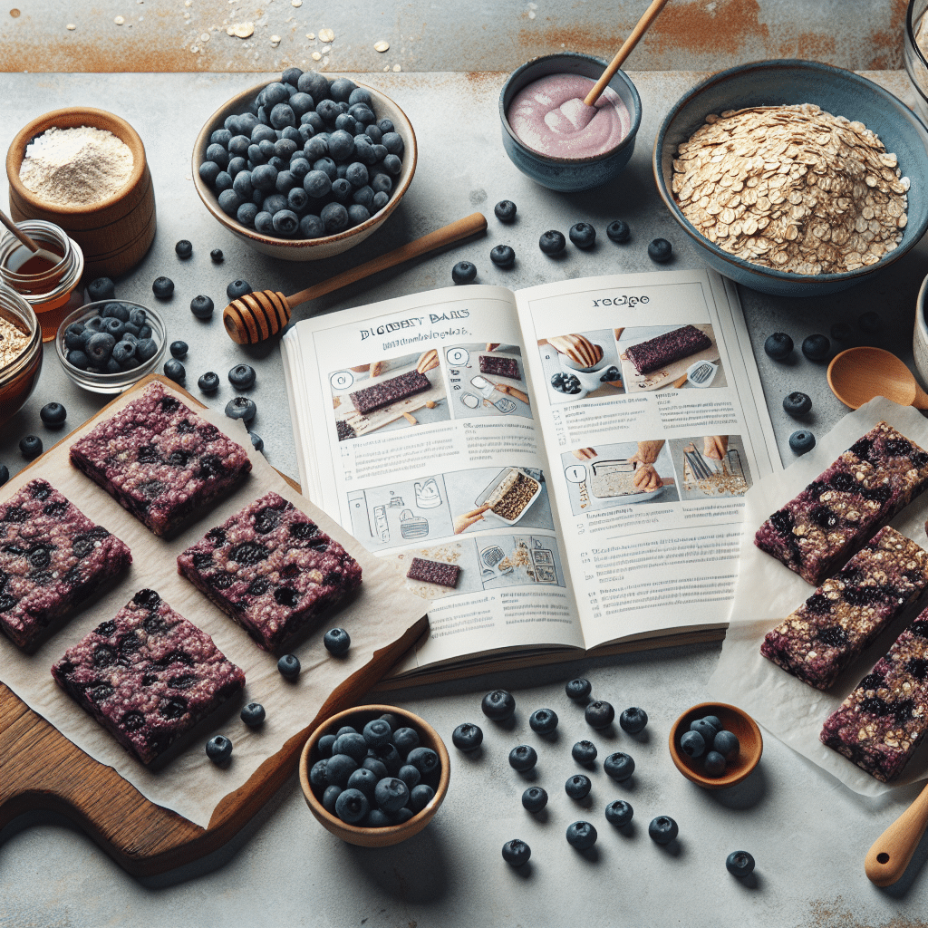 Blueberry Protein Bars: Homemade Healthy Snack Recipes