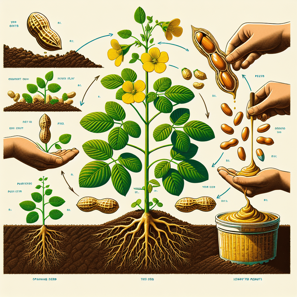 Ground Peanut Plant: From Soil to Snack