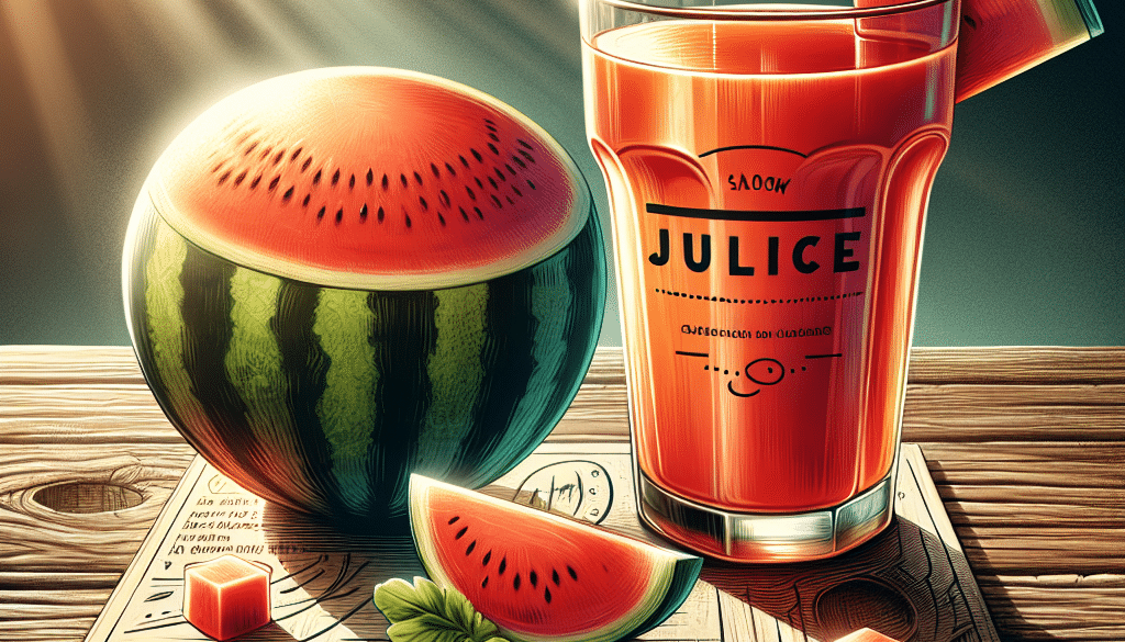 Watermelon Juice Calories: Sipping on Sweetness