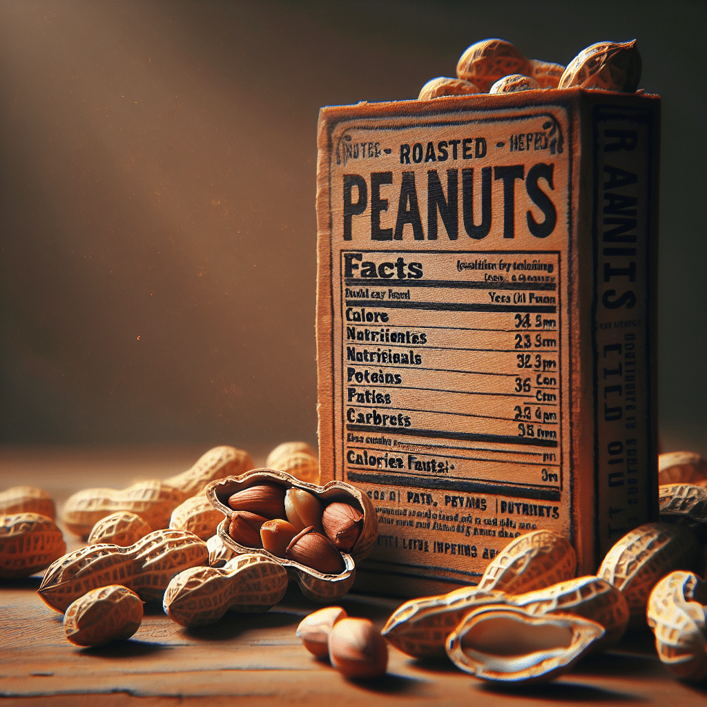 Calories in Roasted Peanuts in Shell: Warm Nutritional Facts -ETprotein