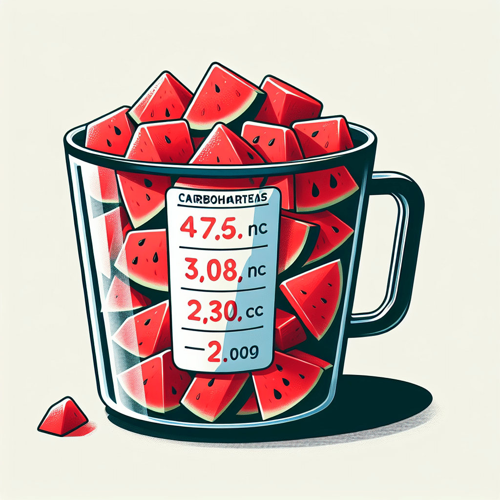 How Many Carbs Are in a Cup of Watermelon?