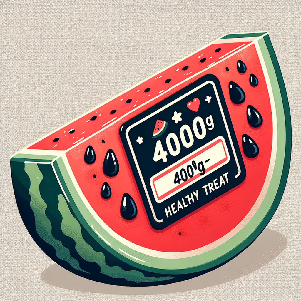 400g Watermelon Calories: A Hefty Healthy Treat