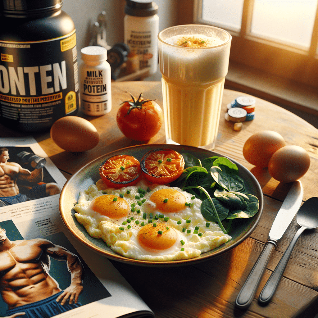 High Protein Scrambled Eggs: Breakfast Muscle Builder