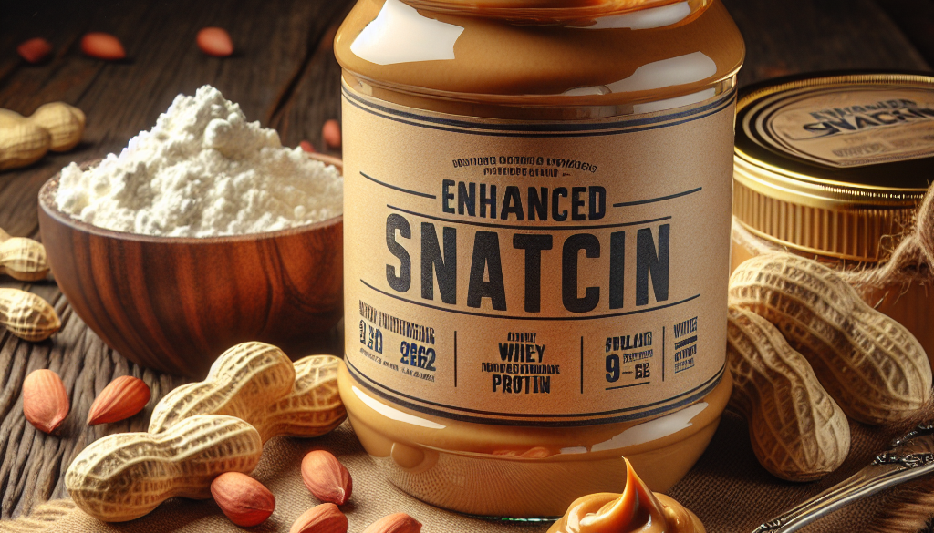 Peanut Butter with Whey Protein: Enhanced Snacks