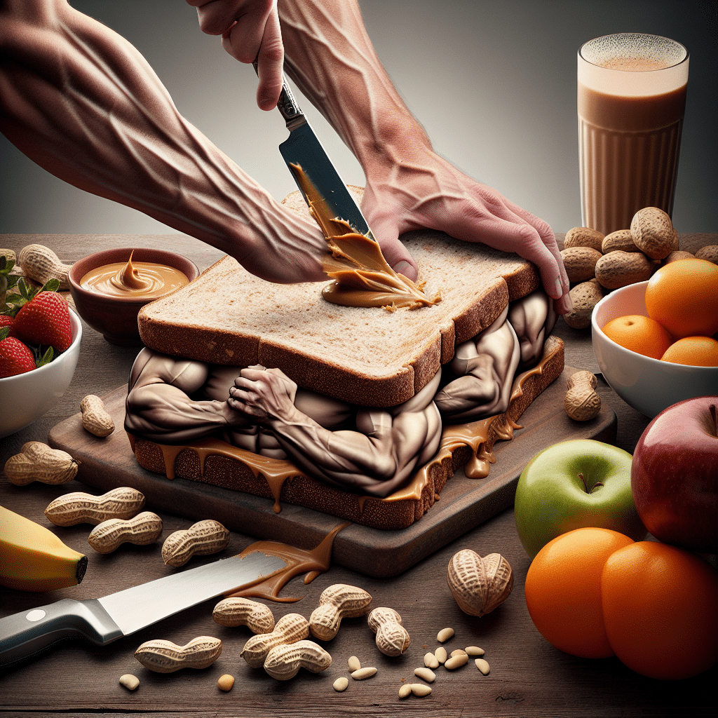 Peanut Butter Protein Sandwich: Spreading Muscular Lunches -ETprotein