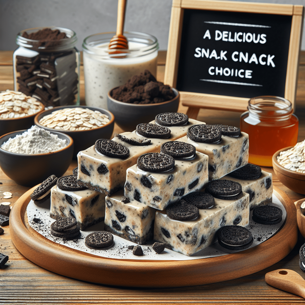 Cookies and Cream Protein Bars: A Delicious Snack Choice