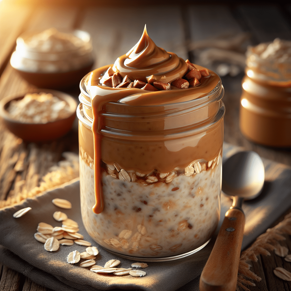 Peanut Butter Protein Overnight Oats: Start Your Day Strong