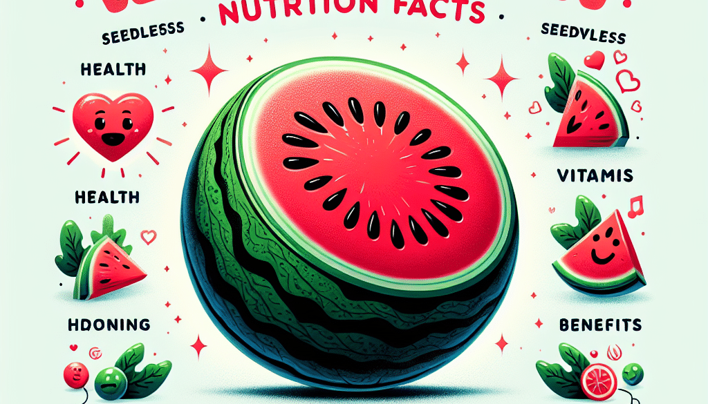 Seedless Watermelon Nutrition Facts: Sweet Health Benefits