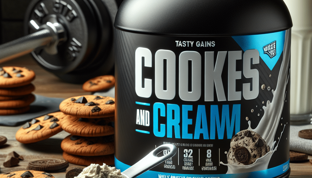 Cookies and Cream Whey Protein: Tasty Gains