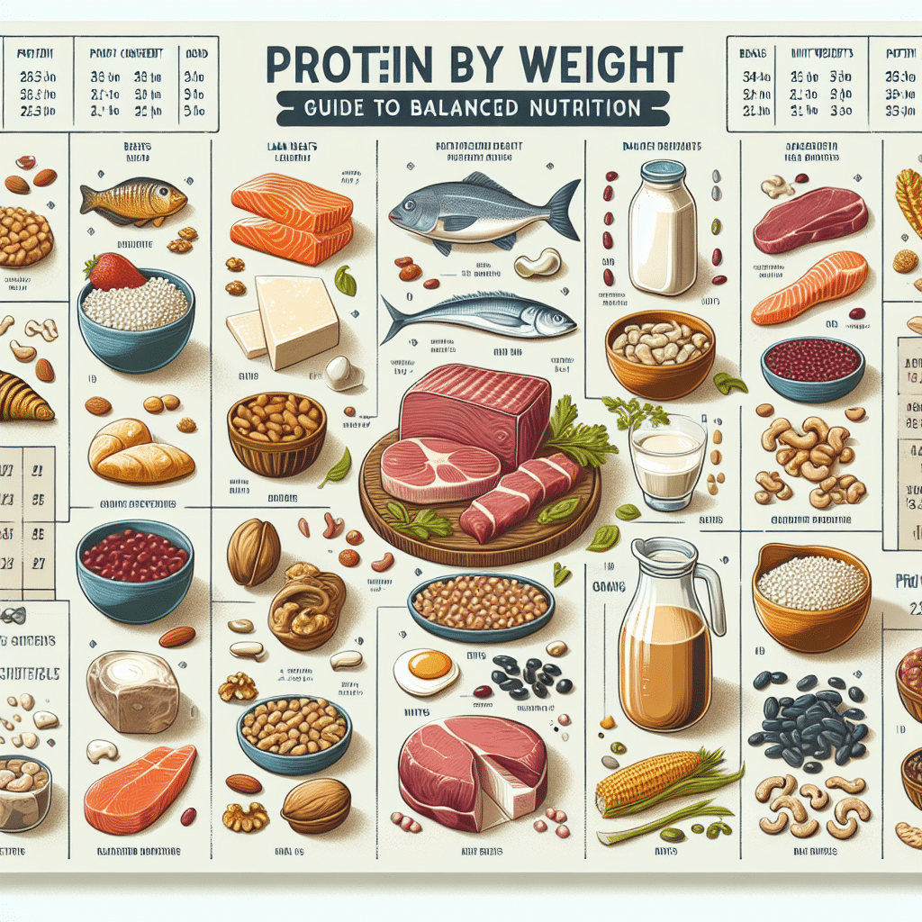 Tabla de Proteínas por Peso: Руководство по сбалансированному питанию