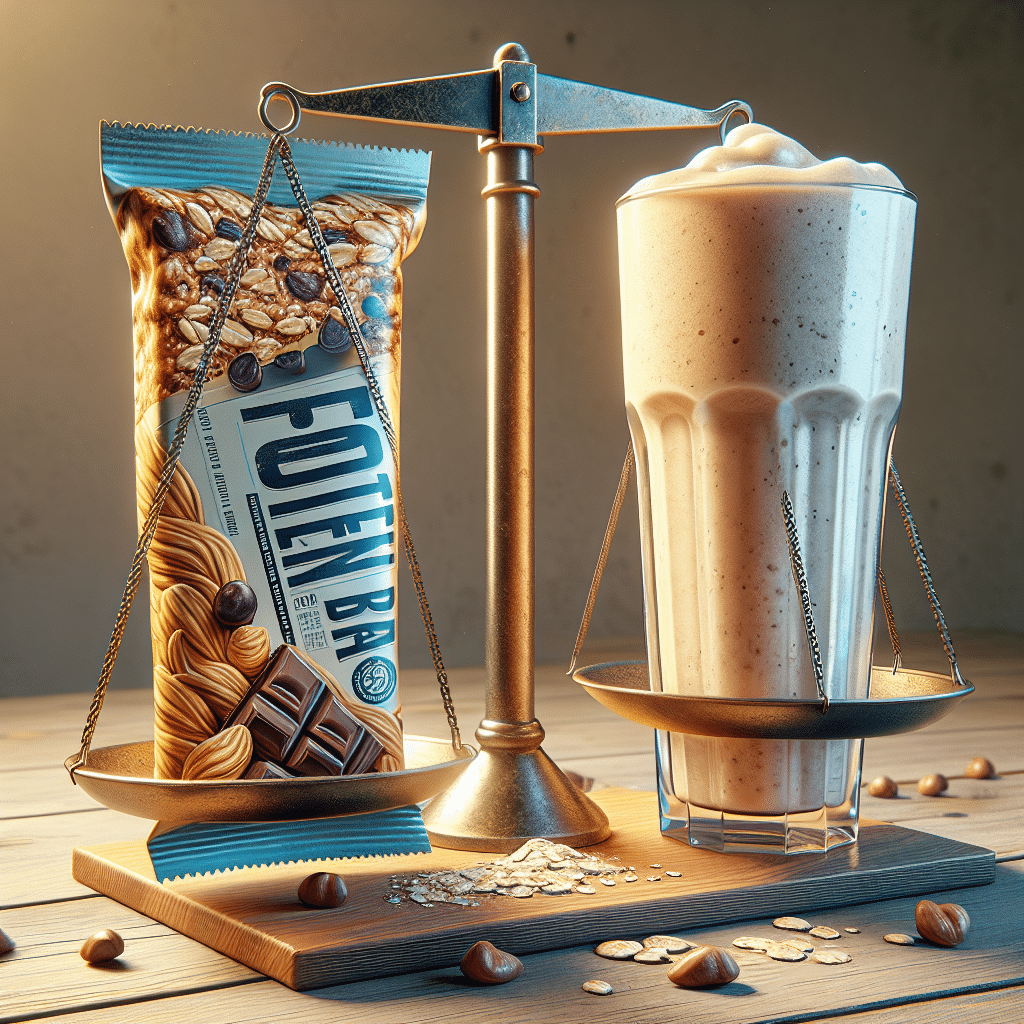 Protein Bar vs Shake: Making the Right Choice -ETprotein