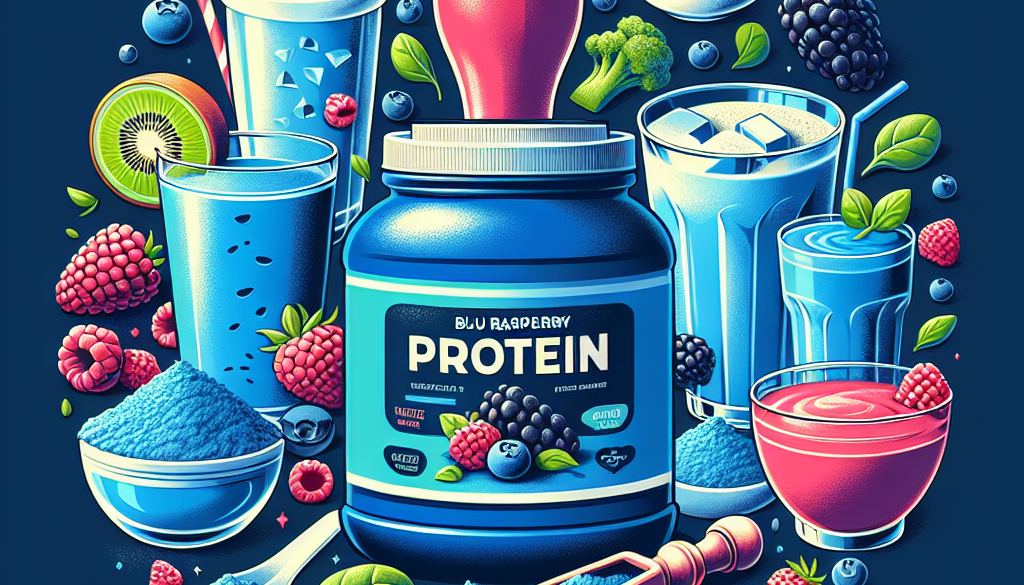 Blue Raspberry Protein Powder: Energizing Drink Recipes