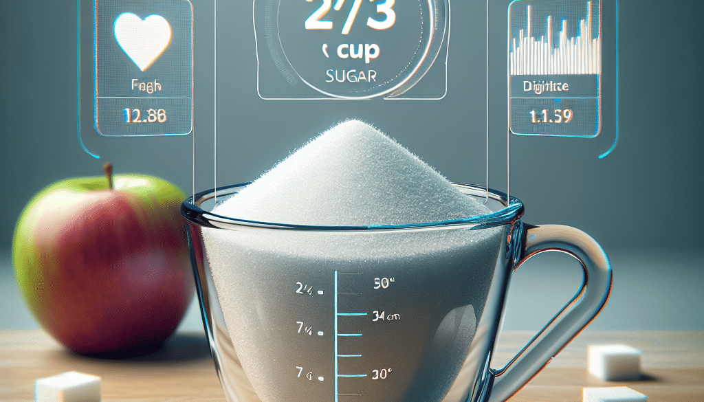 2/3 Cup of Sugar Calories: Sweetness in Moderation -ETprotein