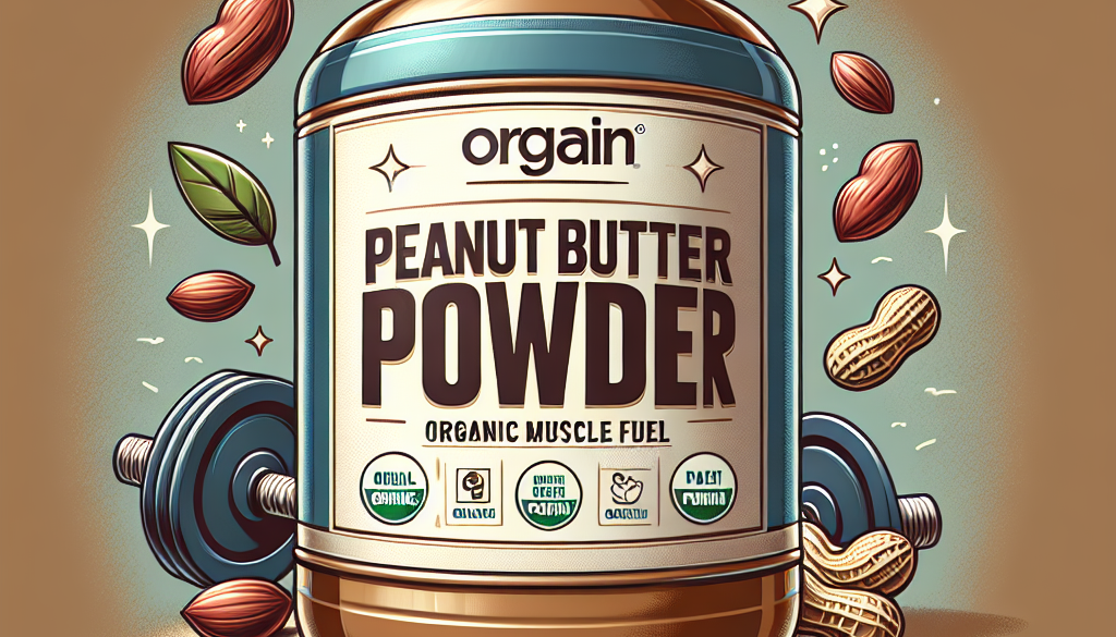 Orgain Peanut Butter Protein Powder: Organic Muscle Fuel