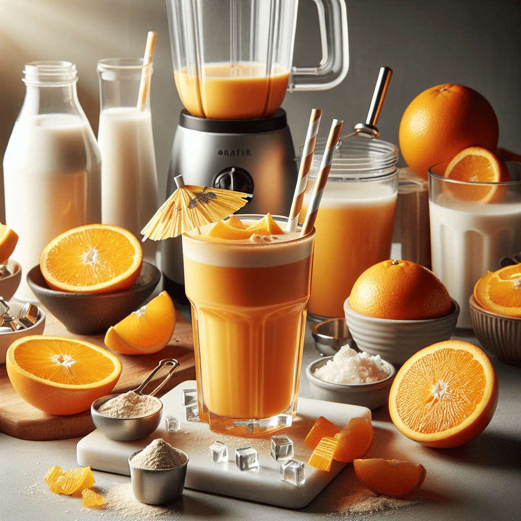 Protein Orange Julius: Refreshing and Protein-Packed Drink Recipes