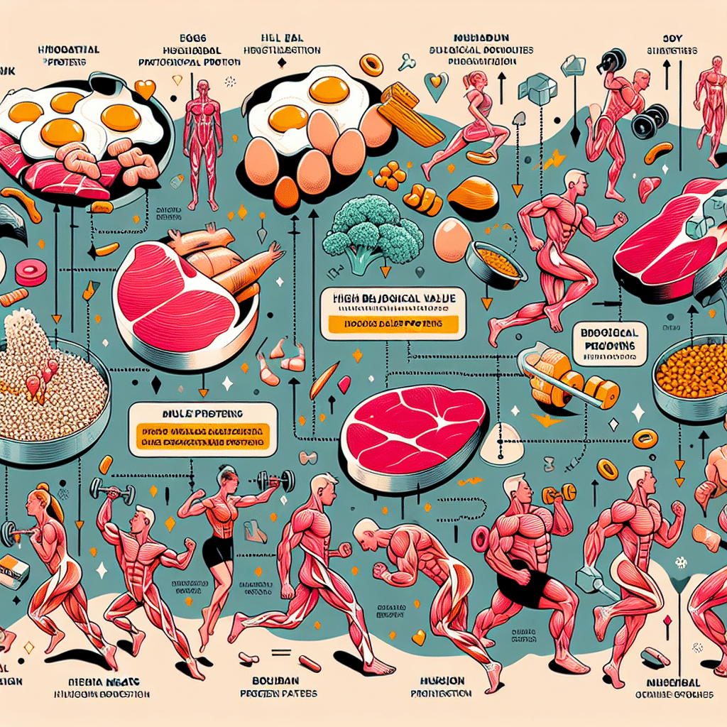 High Biological Value Proteins: The Best for Muscle Growth