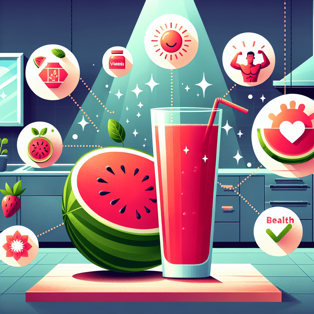 Nutrition Watermelon Juice: Benefits of Drinking