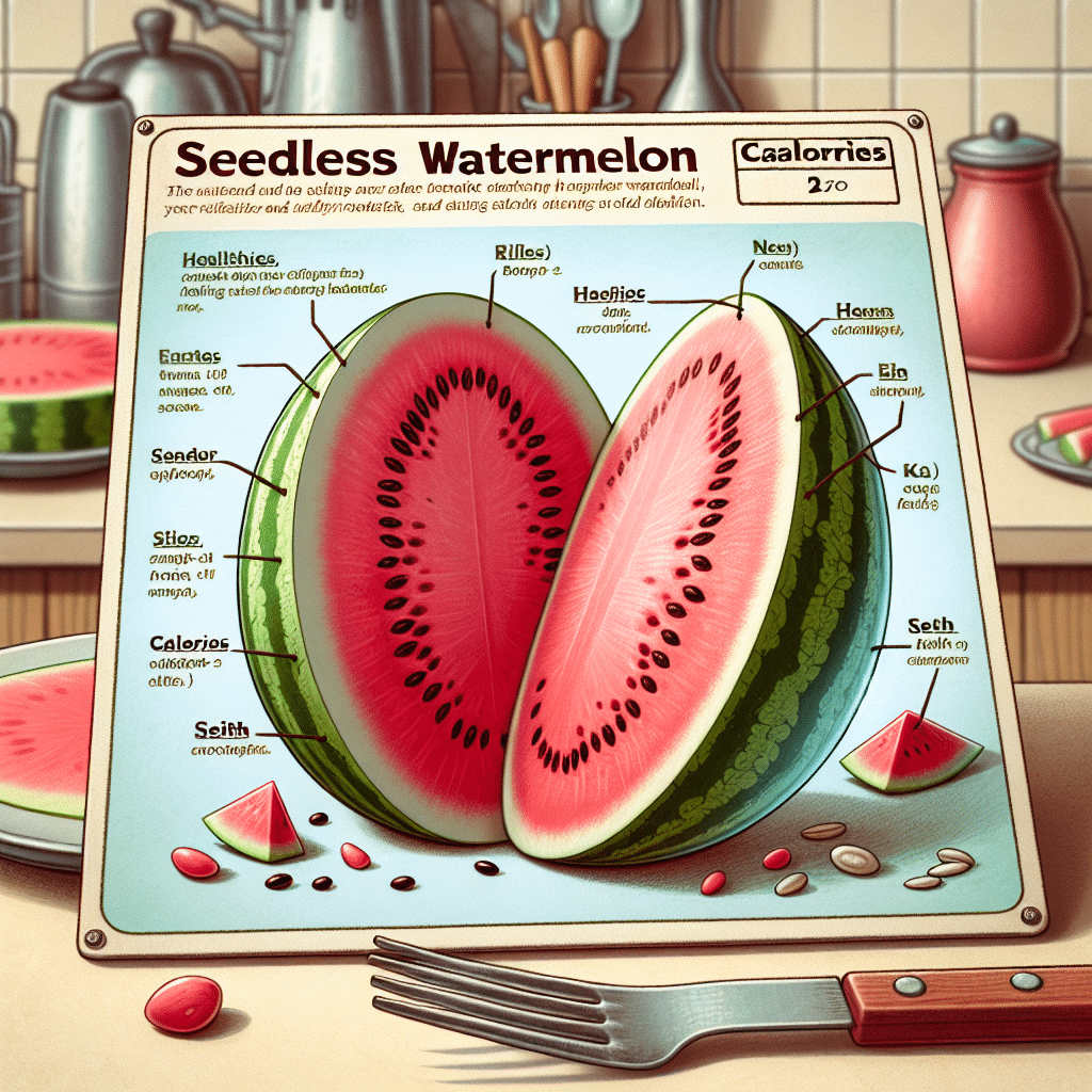 Calories in Seedless Watermelon: Hassle-Free Healthiness