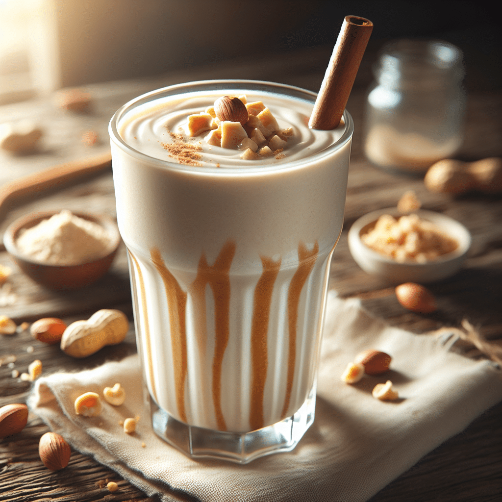 Vanilla and Peanut Butter Protein Shake: Creamy Dream Blend