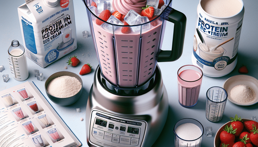 Make Protein Ice Cream: Blender Magic