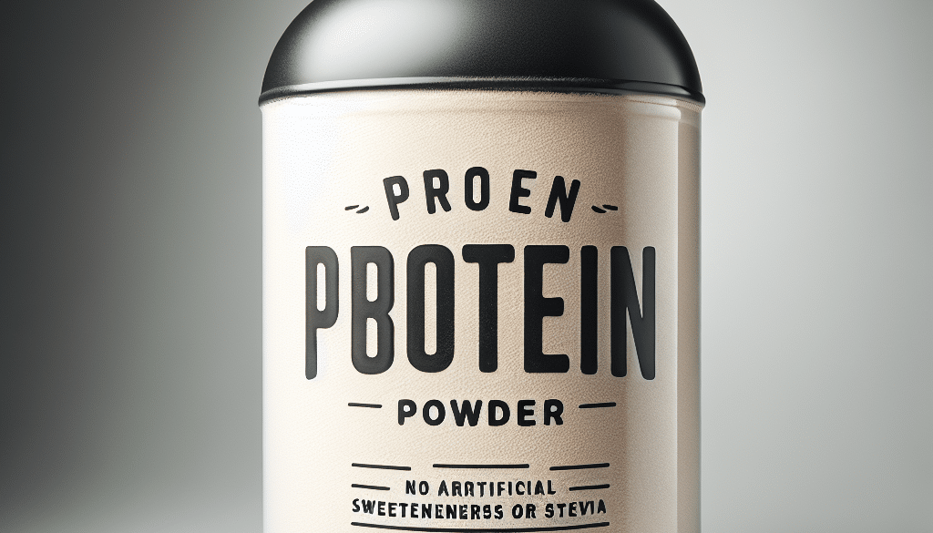 Protein Powder: No Artificial Sweeteners or Stevia