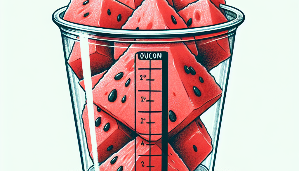 Cup of Watermelon Ounces: Portion Control Made Easy