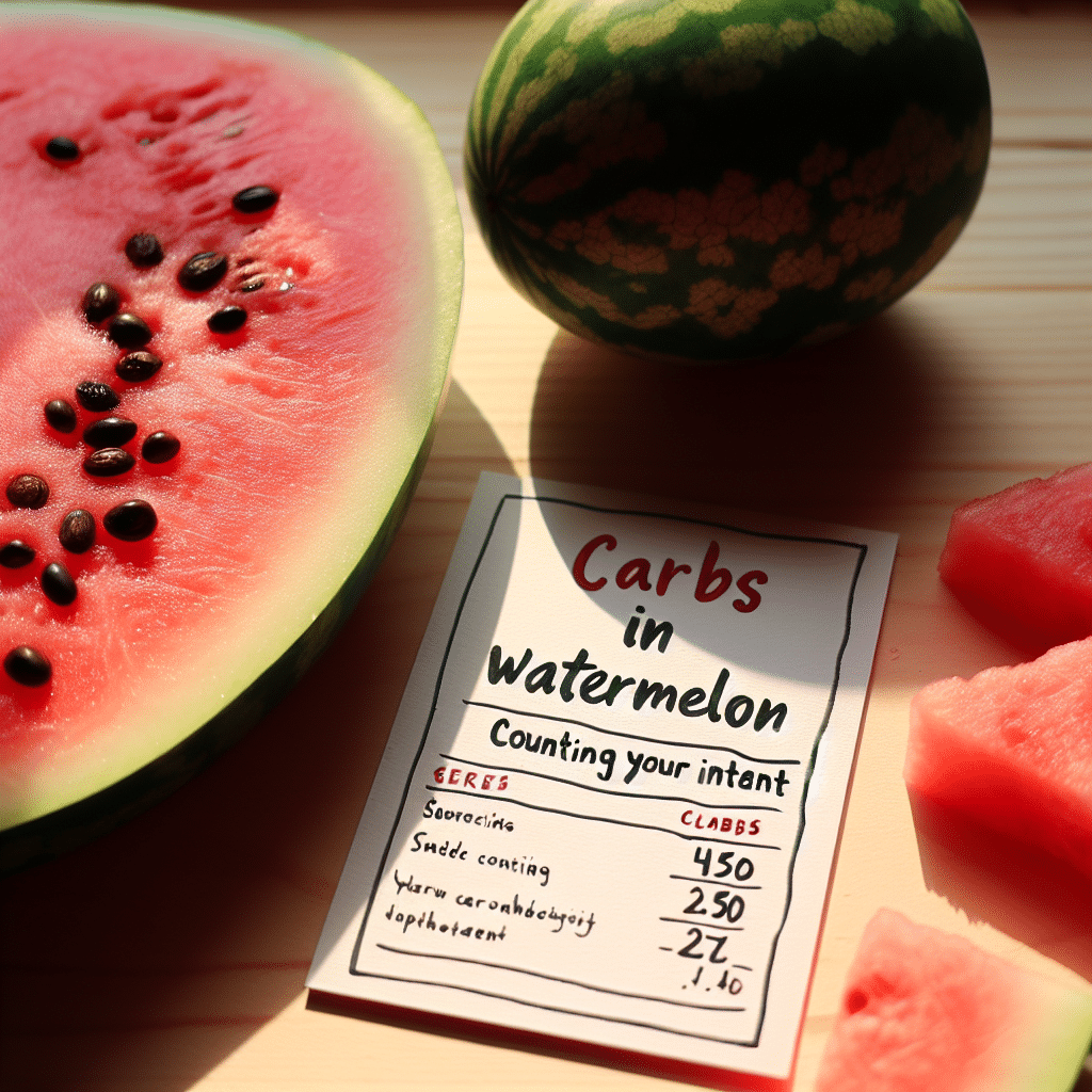 Carbs in Watermelon Slice: Counting Your Intake