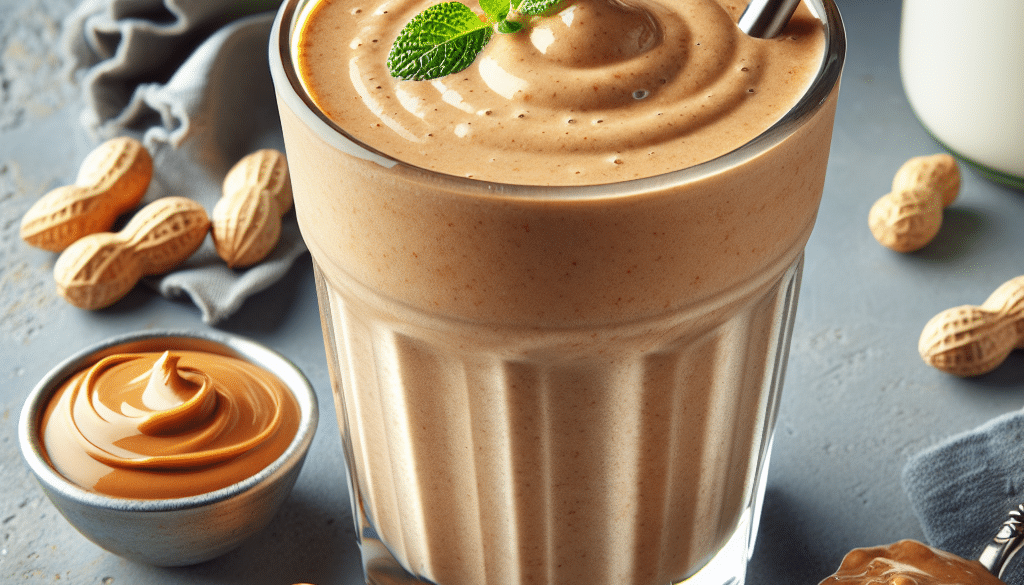 Peanut Butter Protein Smoothie: Blended Muscle Goodness