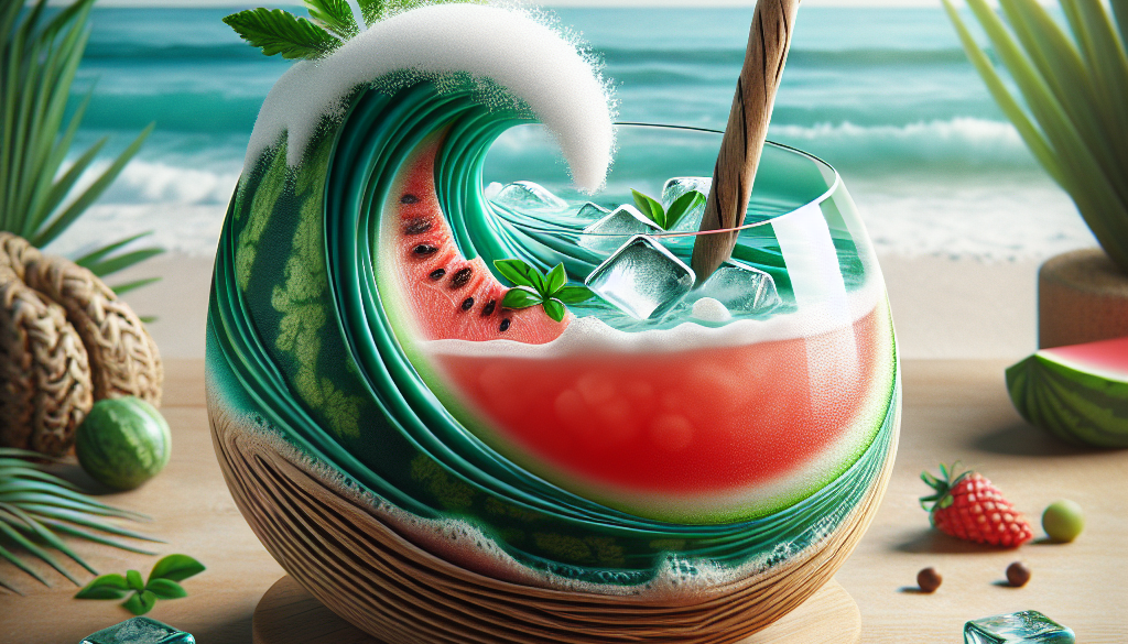 Watermelon Wave Drink: Ride the Hydration Wave